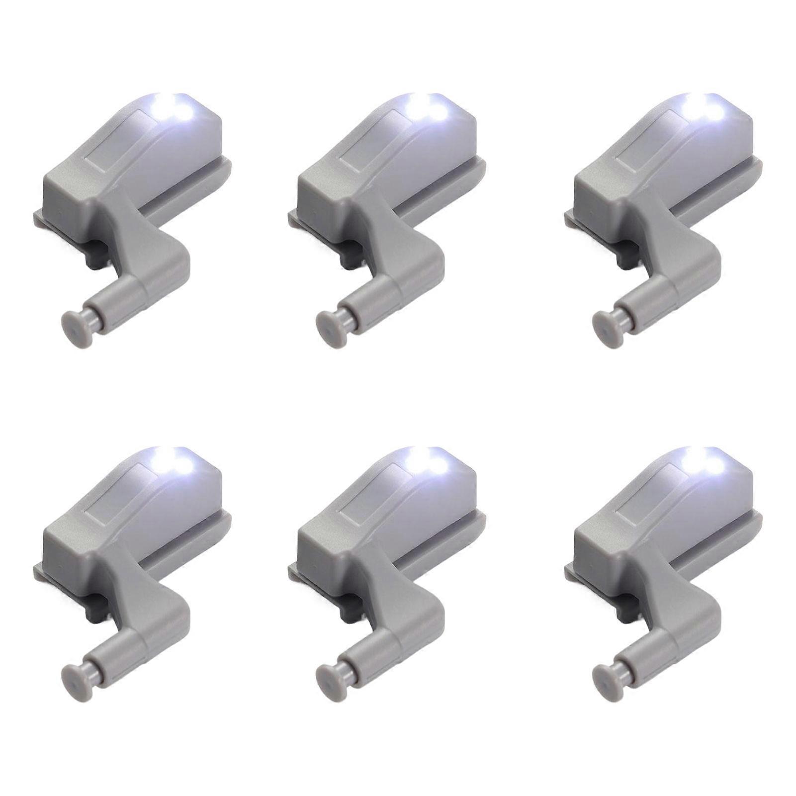 6x Sensor LED Light For Wardrobe Easy Installation Energy-saving And Convenient Lighting Night Light