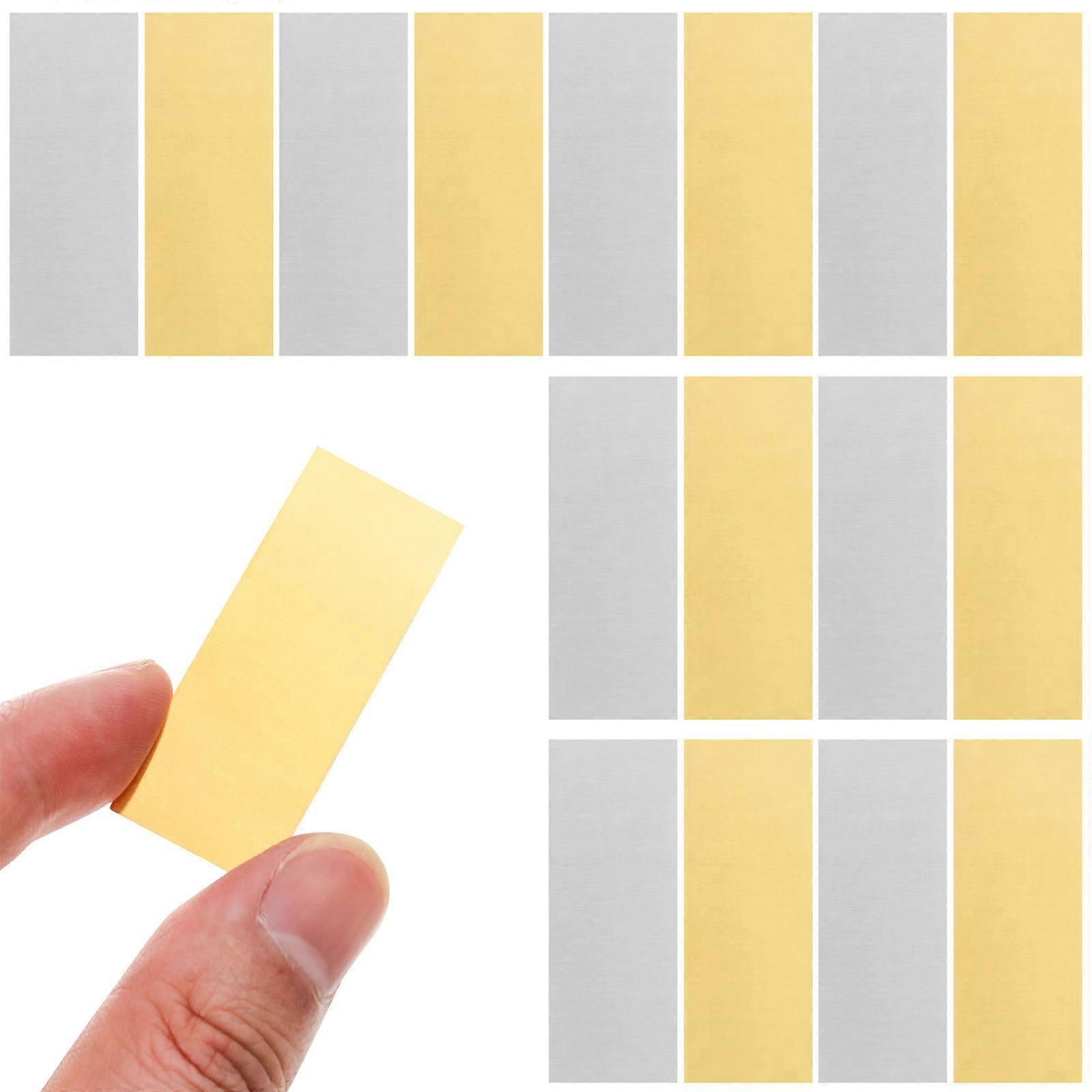 Copper Zinc Electrode Strips for Fruit Battery Experiments 10Pairs