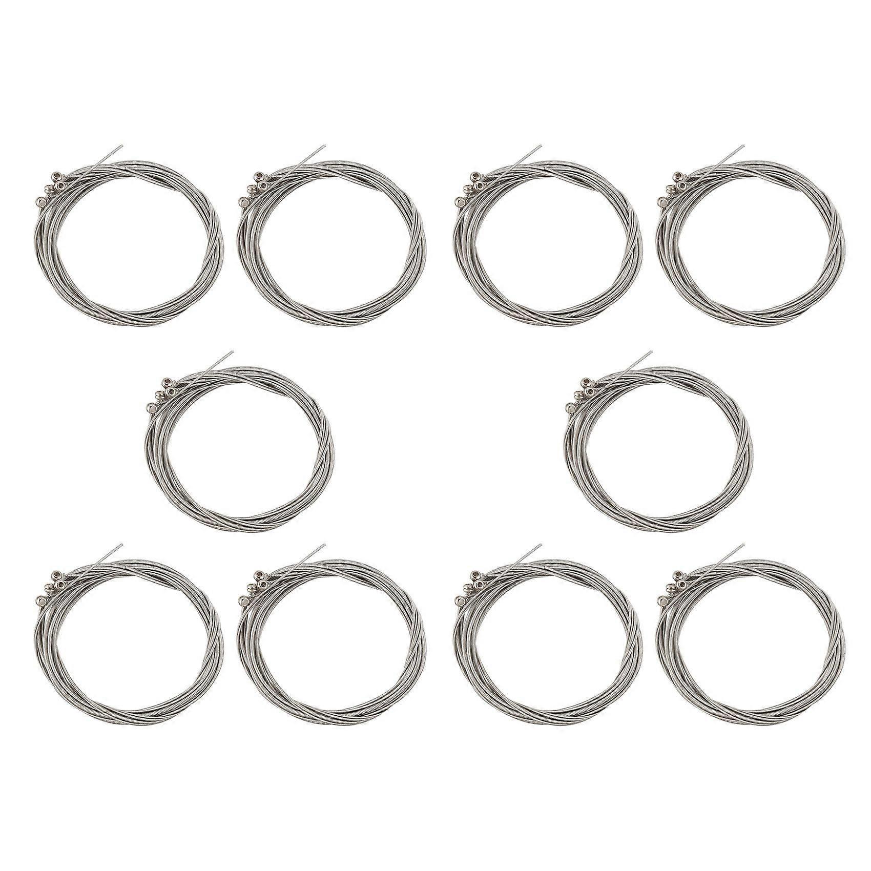 Set of 40 Steel Strings for 4 String Bass Guitar