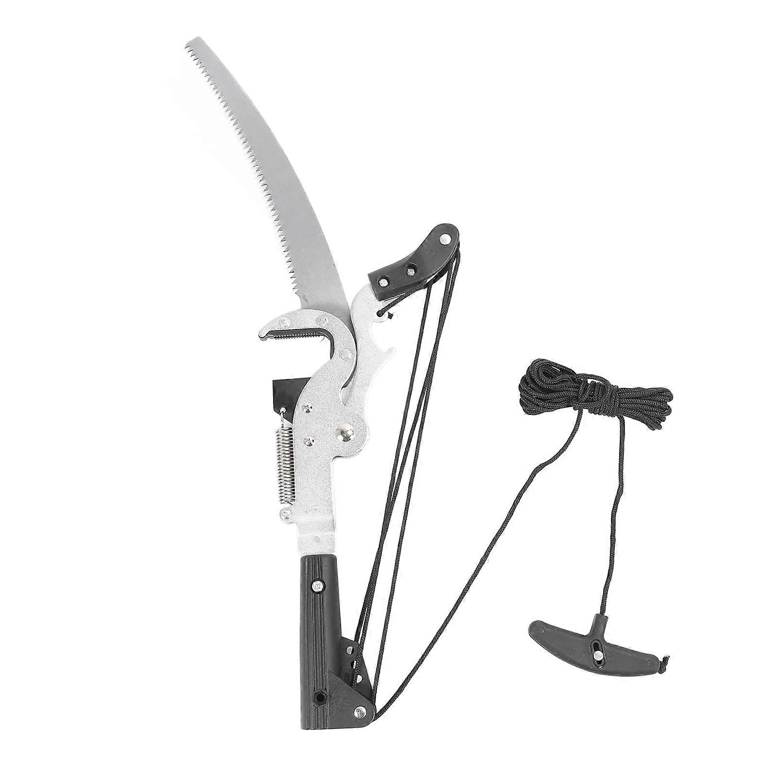 2 in 1 Extendable Pole Saw and Pruning Shears with Pulley Cutting System for  Reach Tree Trimming