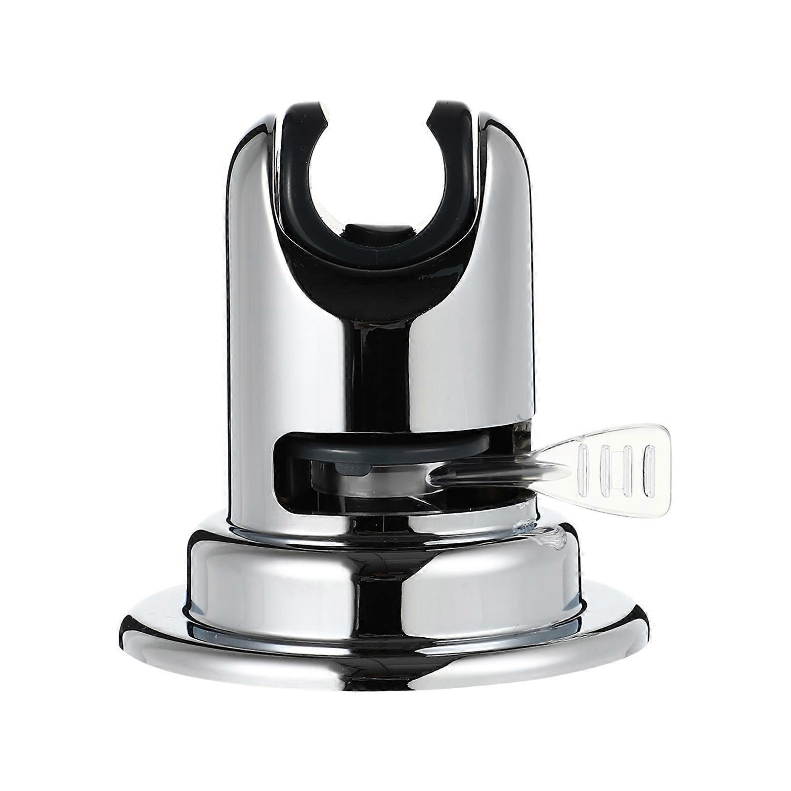 Silver Suction Cup Shower Head Holder for Adjustable Handheld Shower Head