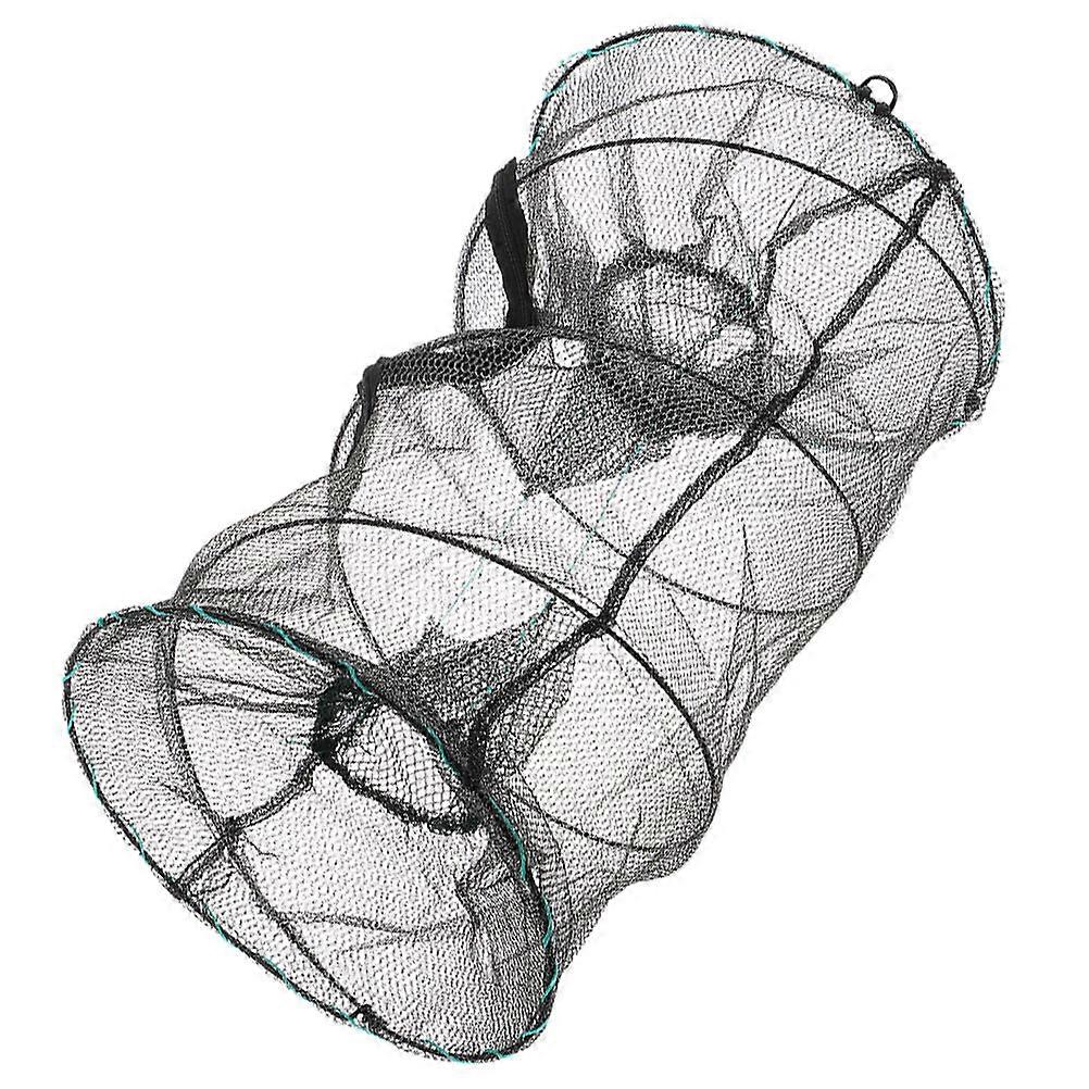 Piège à crabes pliable noir