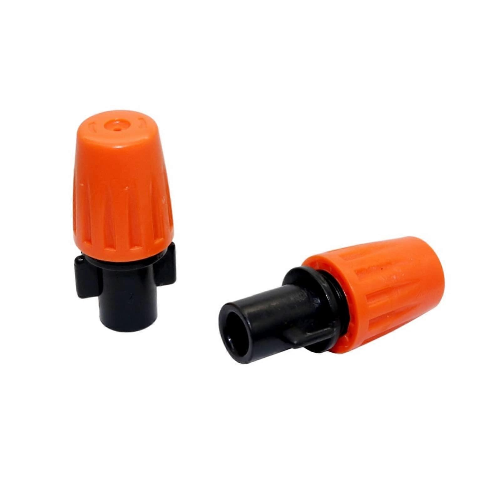 Garden Mist Sprayer 20pcs 6mm 360° Automatic Atomizing Drip Irrigation Nozzle Water Saving