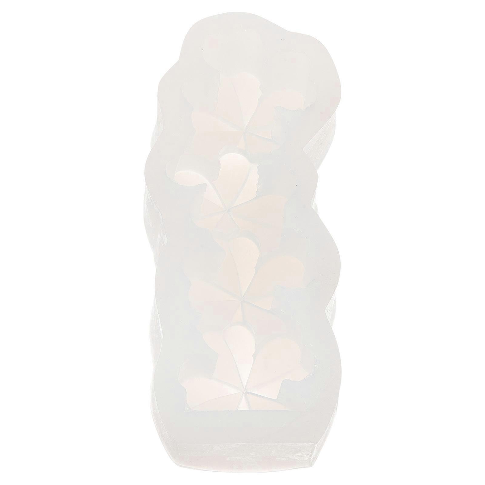 5Pcs Leaf Shaped Silicone Candle Mold For Craft Making Suitable For DIY Projects With Easy Demolding Feature