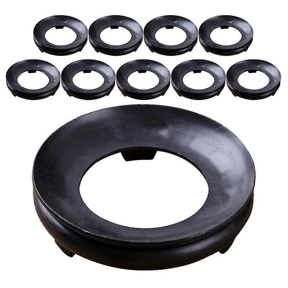 Plastic Crystal Ball Stand for Display 30Pcs Round Sphere Holder Black