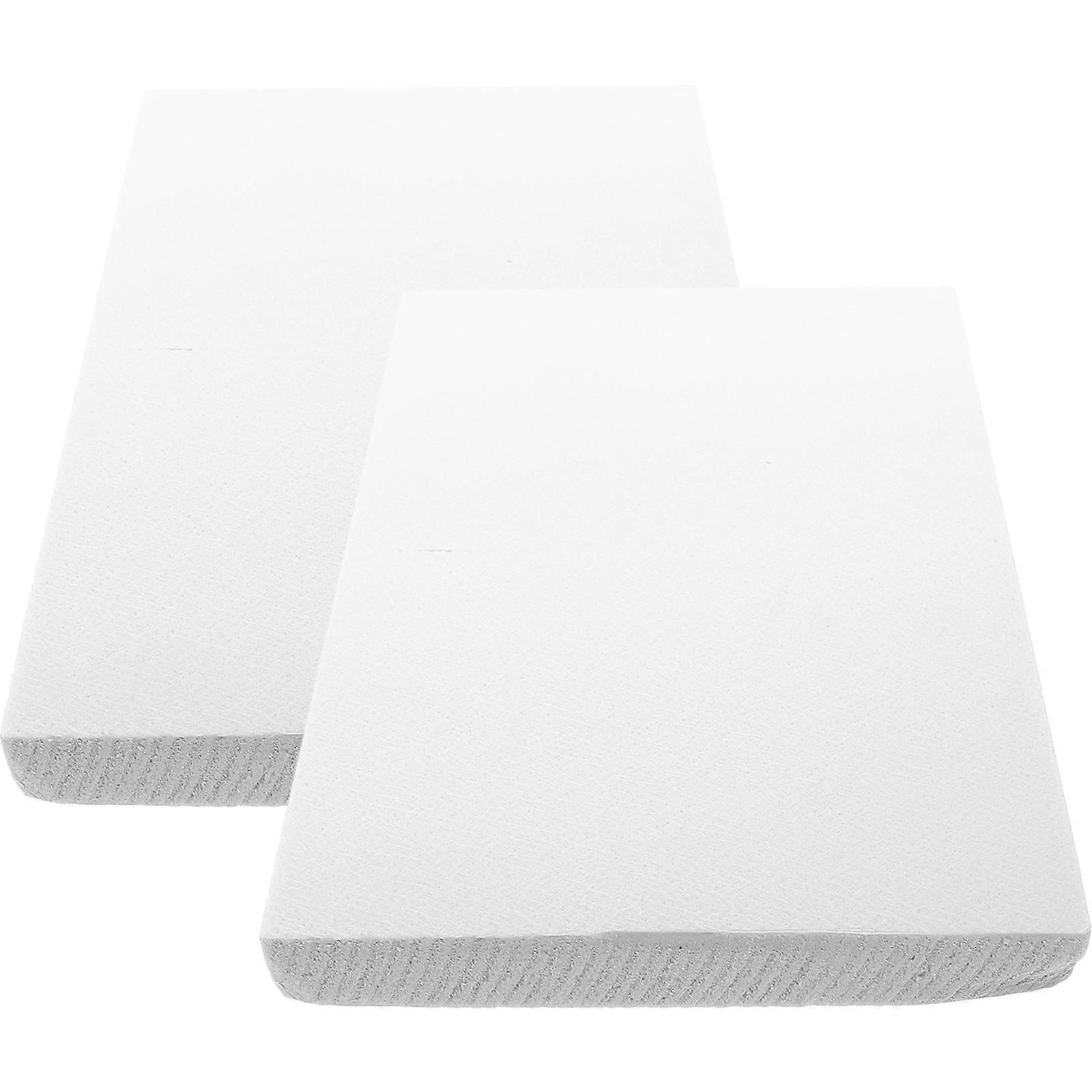 White Foam Board for Model Making 2Pcs Foam Sheets for Craft