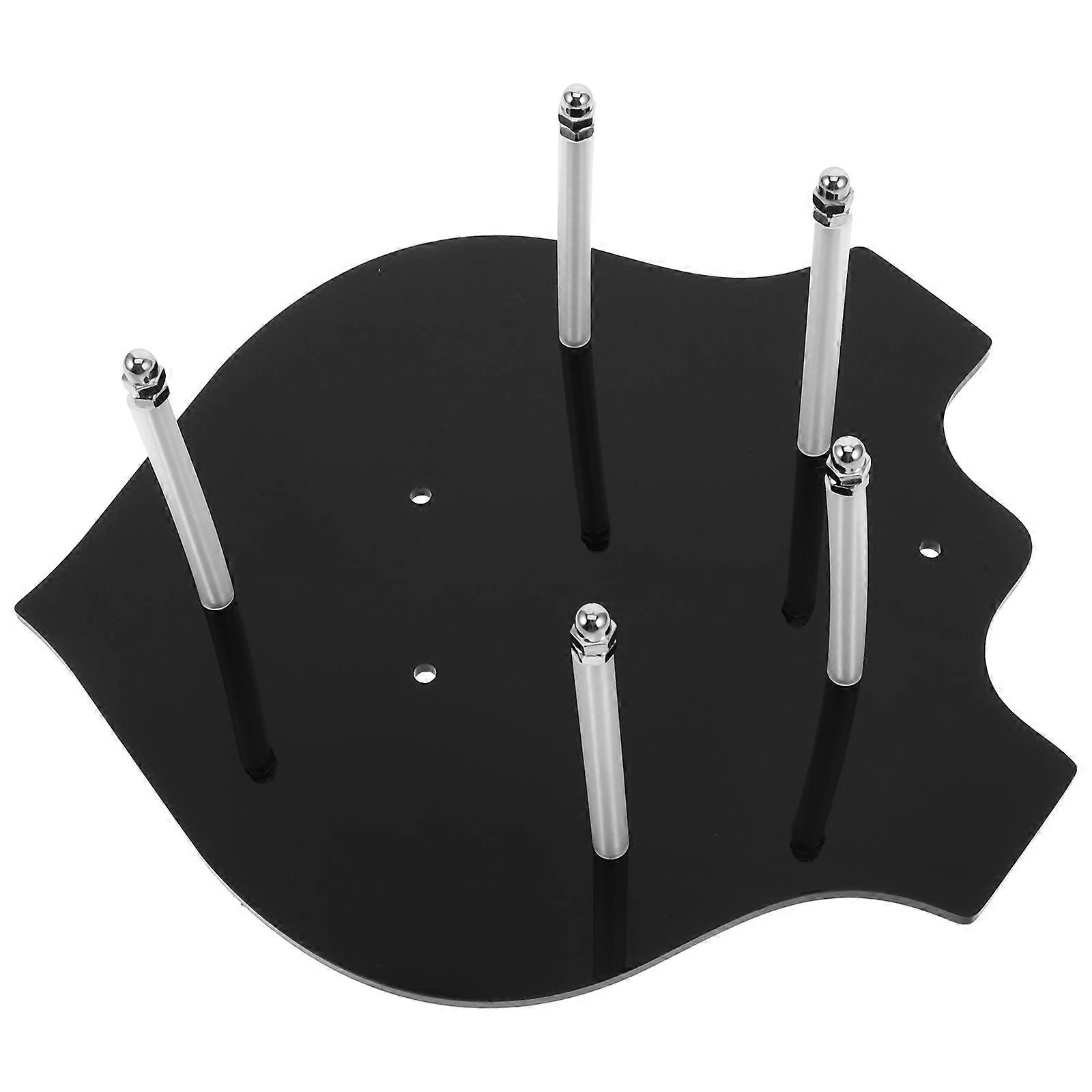 Storage Use Sword Rack Wall Mount Holder Acrylic Black