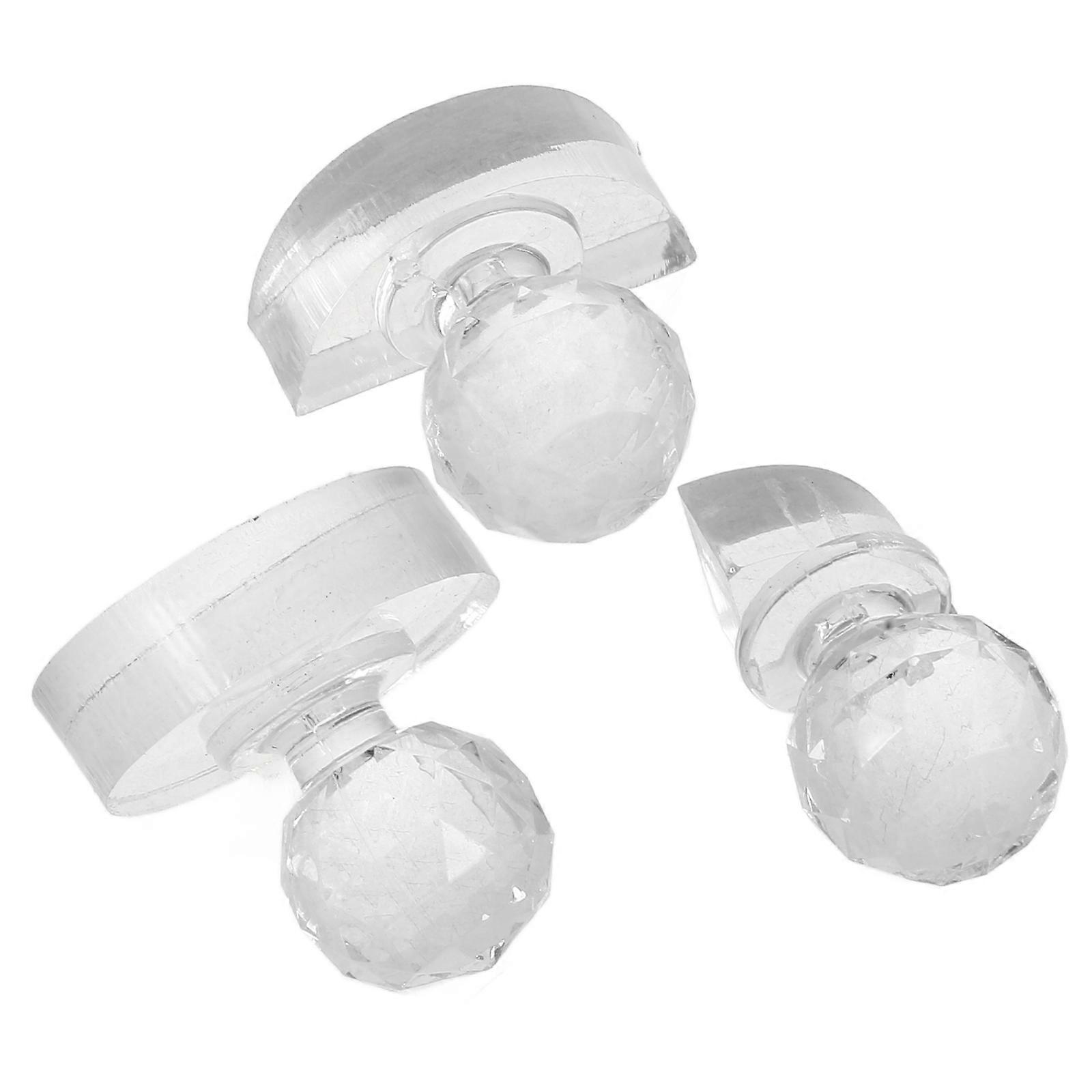 Transparent Acrylic Press Tool Pressing Tool for 3Pcs Set