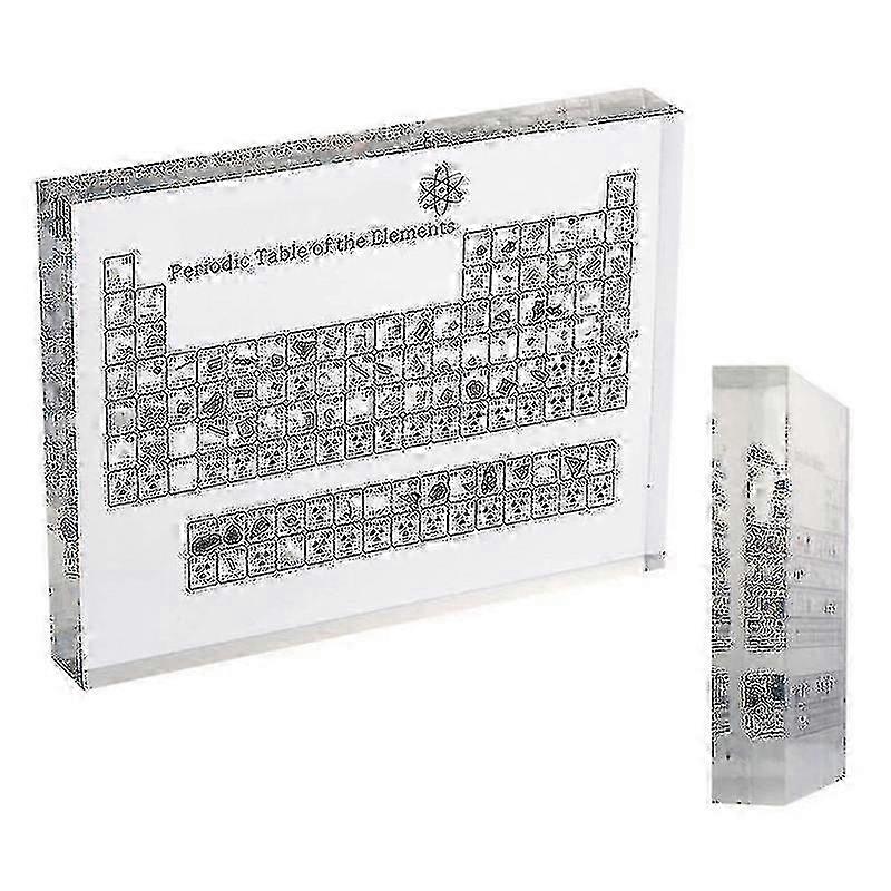 Periodic Table With Real Elements, Kids Teaching Tool 25-26