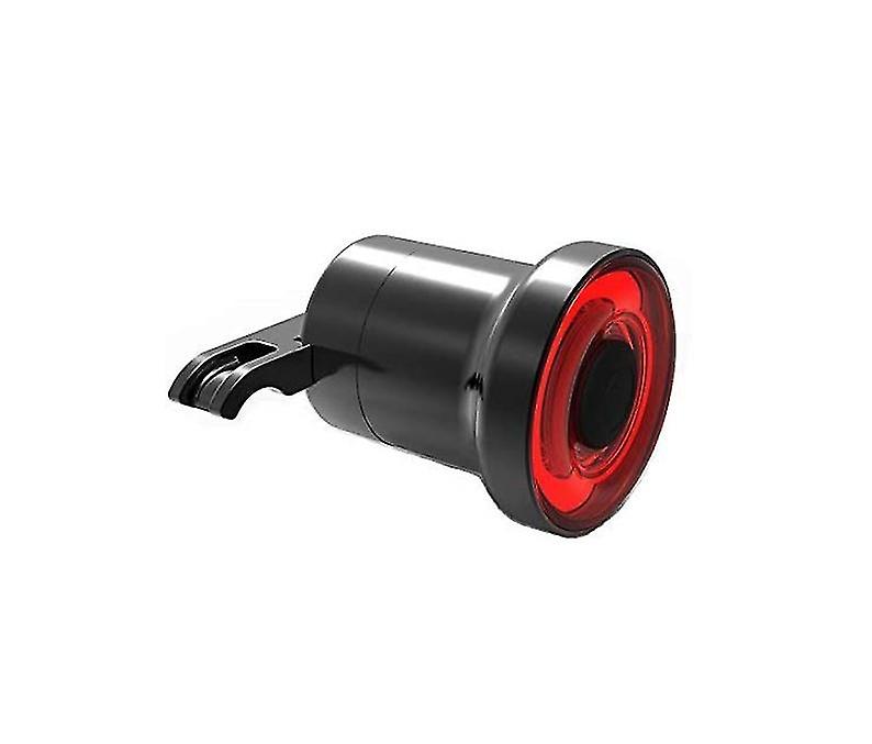 Xlite100 Intelligent cykelbaglygte, usb-opladning LED-induktionsbremselampe, vandtæt natadvarsel Cykellommelygte (sort)