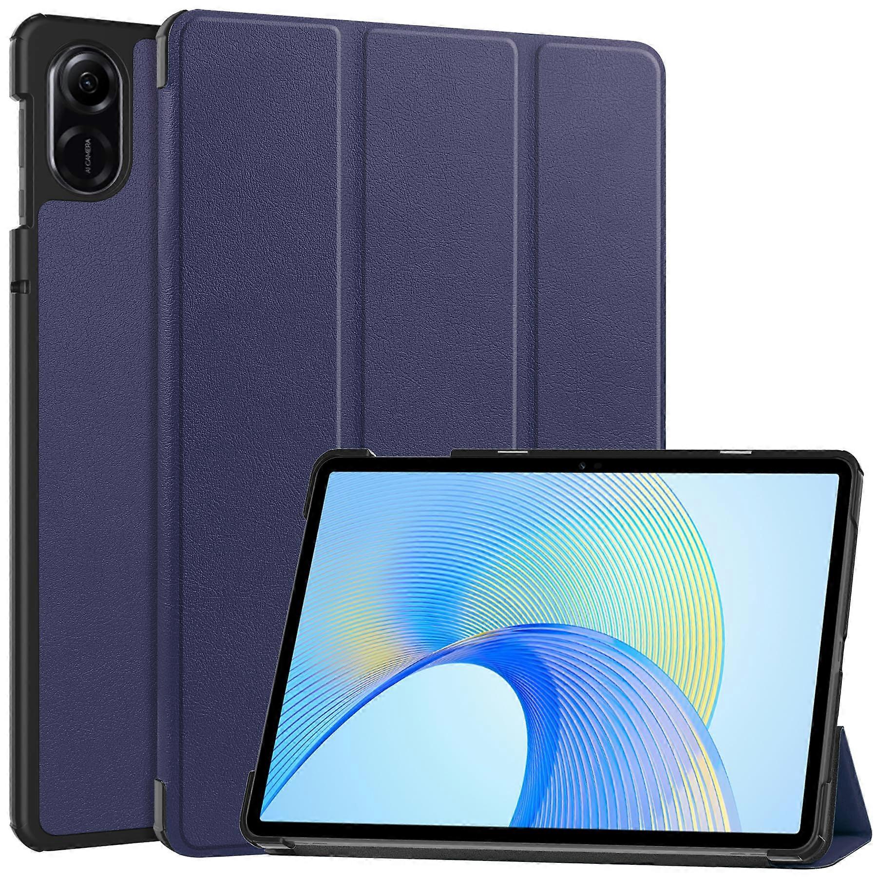 Slim Shockproof Case with Adjustable Stand and Precise Cutouts, Dark Blue for Honor Pad X9/X9a