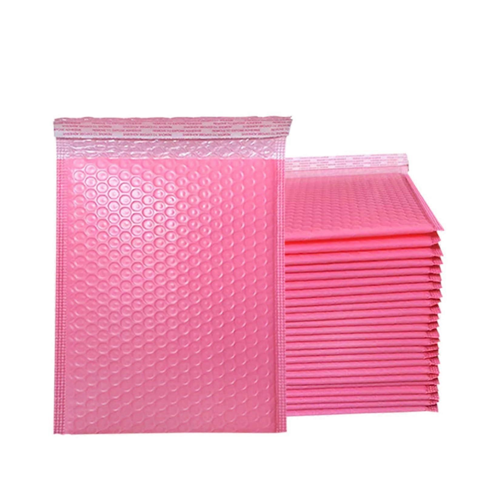 Pink Bubble Mailers 13x18 cm, 50 Pack Self Sealing Padded Envelopes for