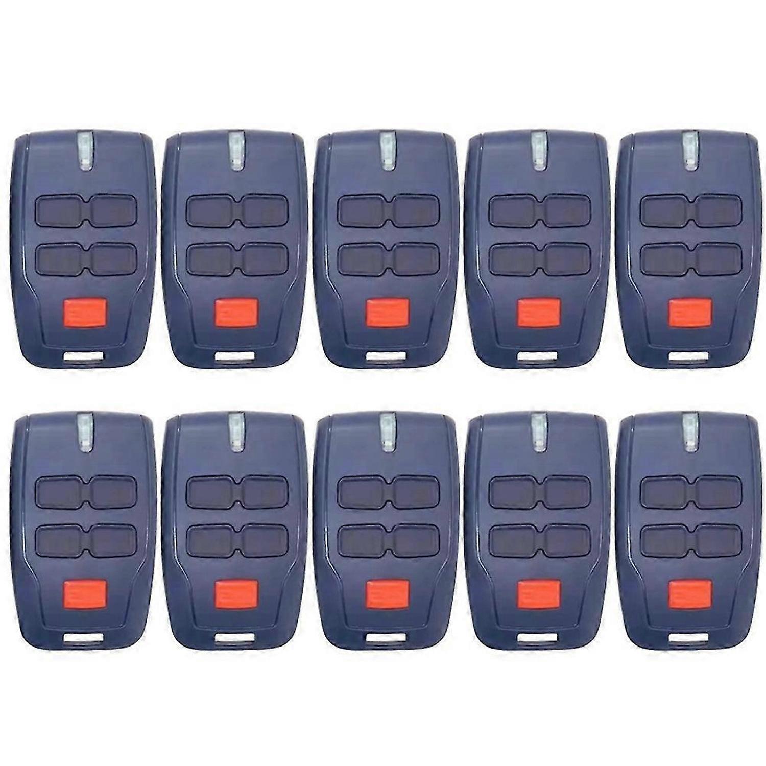 10pcs Remote Control 4 Button 433MHz Rolling Code Garage Door Gate Remote Control for BFT MITTO 2 MITTO 4