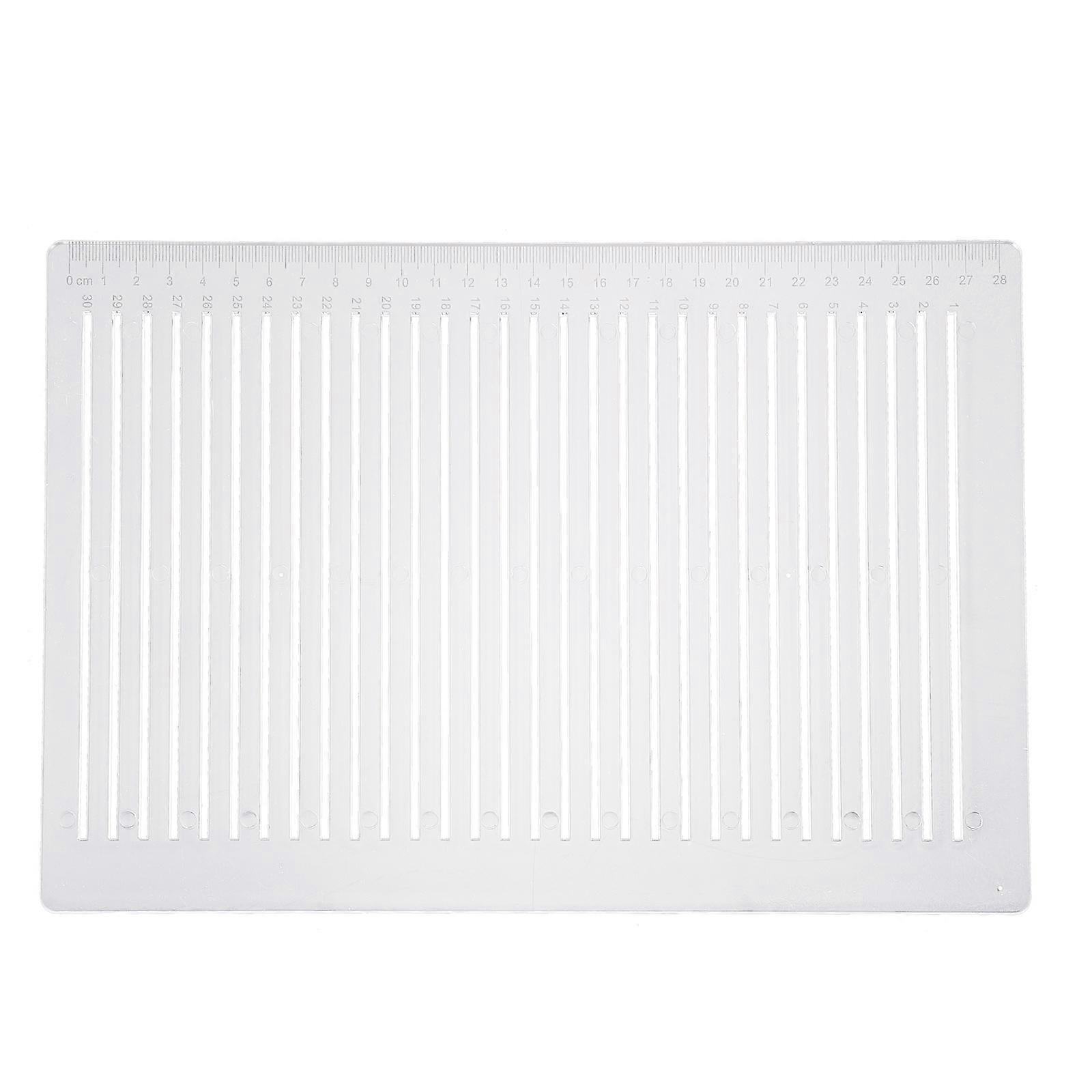 Examination Answer Ruler Transparent Plastic Ruler for DIY Use