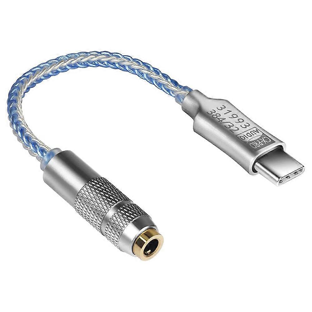 Type-C to 3.5mm Adapter CX31993 Chip DAC Cable for Android Win10