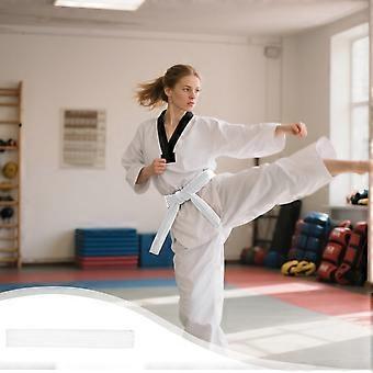 Pas do taekwondo, 110 cali, dwuwarstwowy, bawełniany, pas do karate judo, ręcznie robiony, do sztuk walki