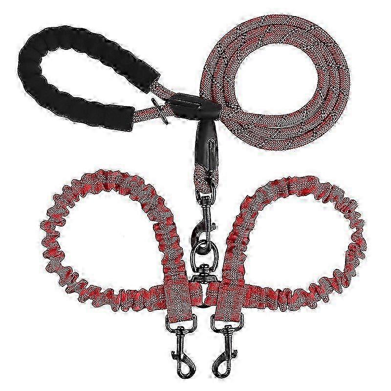 2 Reflective Dog Leashes for Training