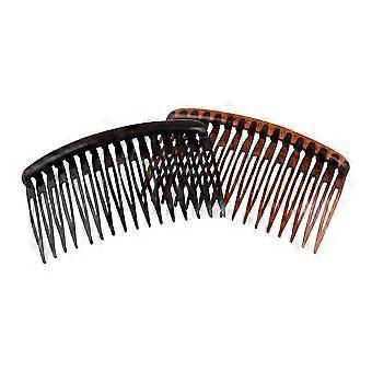 2 Pcs Plastic Bride Hair Combs Wedding Girl Headdress Hair Accessory for Women