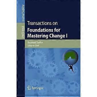 Transactions On Foundations For Mastering Change I - Springer Nature B.V - Paperback - en Book