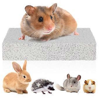 Pupun hiontakynsilauta: Pieneläimen laavajalkahiontatyyny hamsterin purulelu gerbiilille, chinchillalle, siilille, marsulle, häkkitarvikkeet