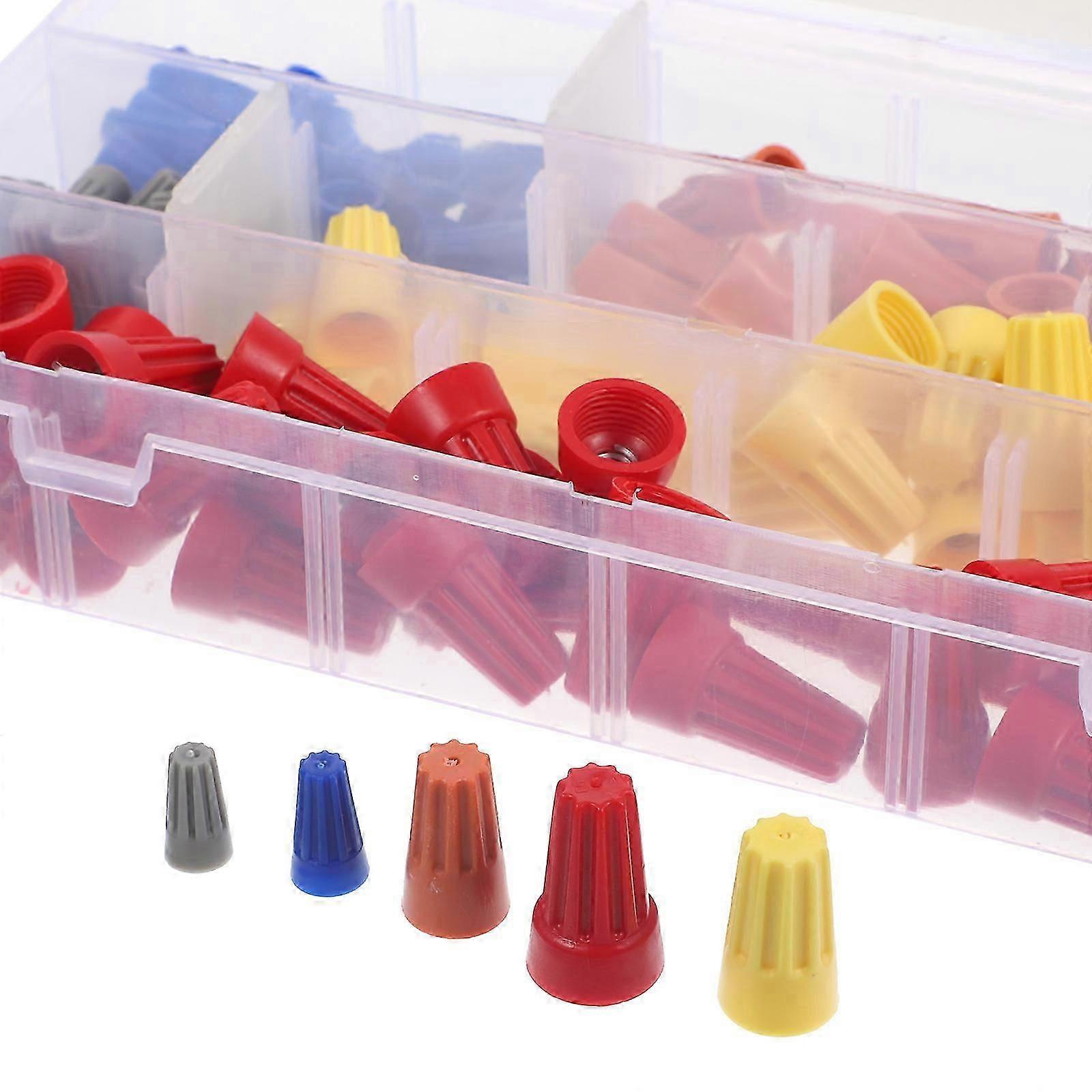 Wire Connector Nuts Electrical Wire Caps for Connecting 160Pcs Pack