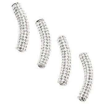 Charming Metal Shoelace Buckles for Shoe Decoration DIY 4Pcs