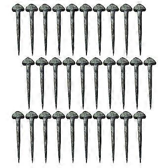 50pcs fer à cheval outils fer à cheval clous de fixation de fer à cheval équipement pratique de fixation de fer à cheval