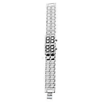 LED digitale horloge in lavastijl, herenarmbandhorloge voor mannen