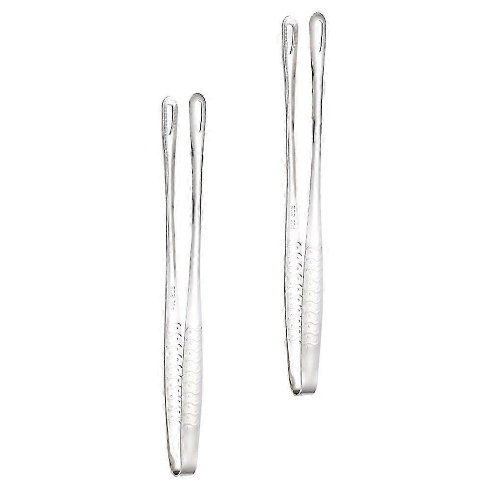 Rustproof Stainless Steel Barbecue Clip Multi-functional Restaurant 2Pcs