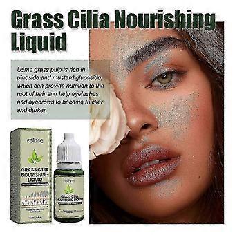Grass Pulp Soluzione Per La Cura Dei Capelli Nero Naturale Bella Lunga Densa Soluzione Idratante Per La Cura Dei Capelli - 10Ml
