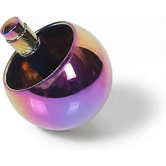 Metal Flip Over Top Aço Inoxidável Spinning Top, Automático Flip Over Gyroscopes Top Mushroom Fidget Toy