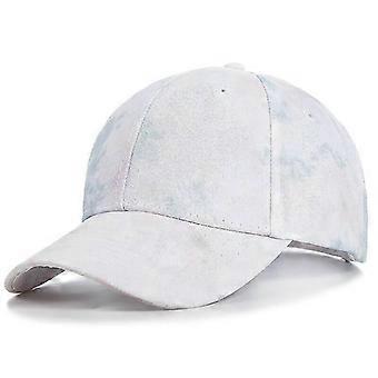 Nouvelle Mode Femmes Tie Dye Cap Multicolore Irrégulière Imprimer Casquette De Baseball Femme En Plein Air Streetwear D’été Chapeaux De Baseball