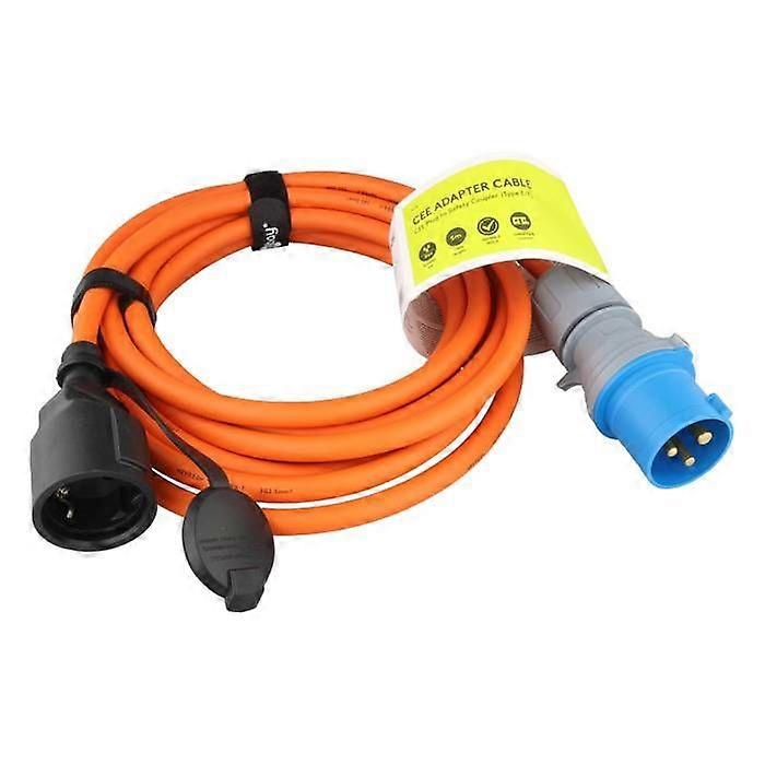 Goobay CEE Adapter Cable, CEE Plug to Schuko Plug, 1.5 m