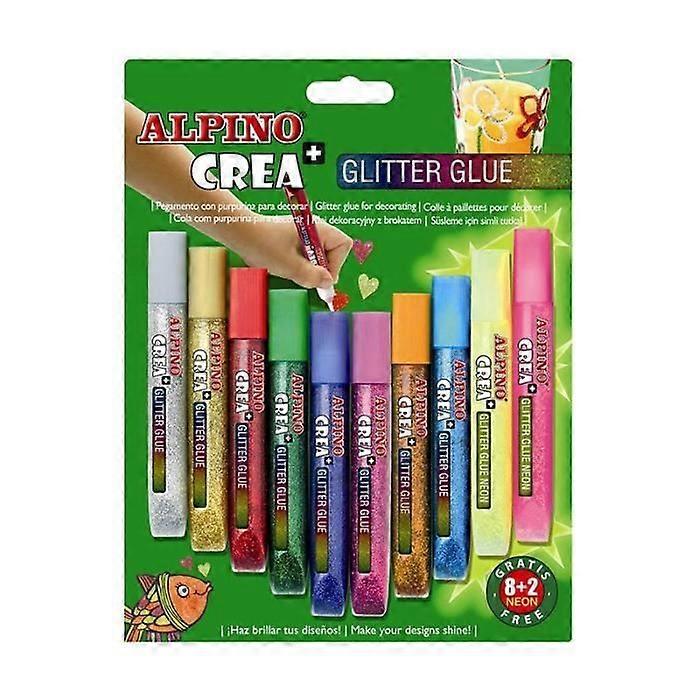 Glitter Neon Classic 8 + 2 gratis