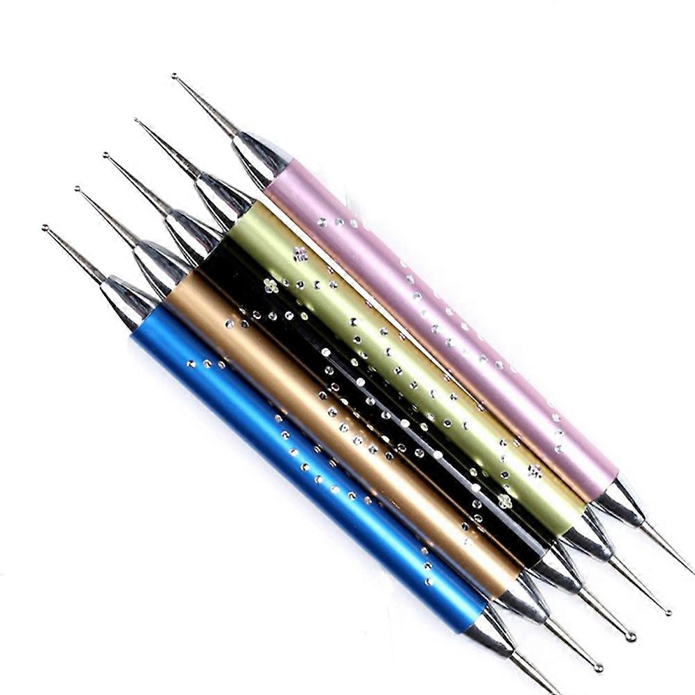 Fondant Shaping Pattern Tracing Stylus Set for Cake DIY Baking 5Pcs Tools