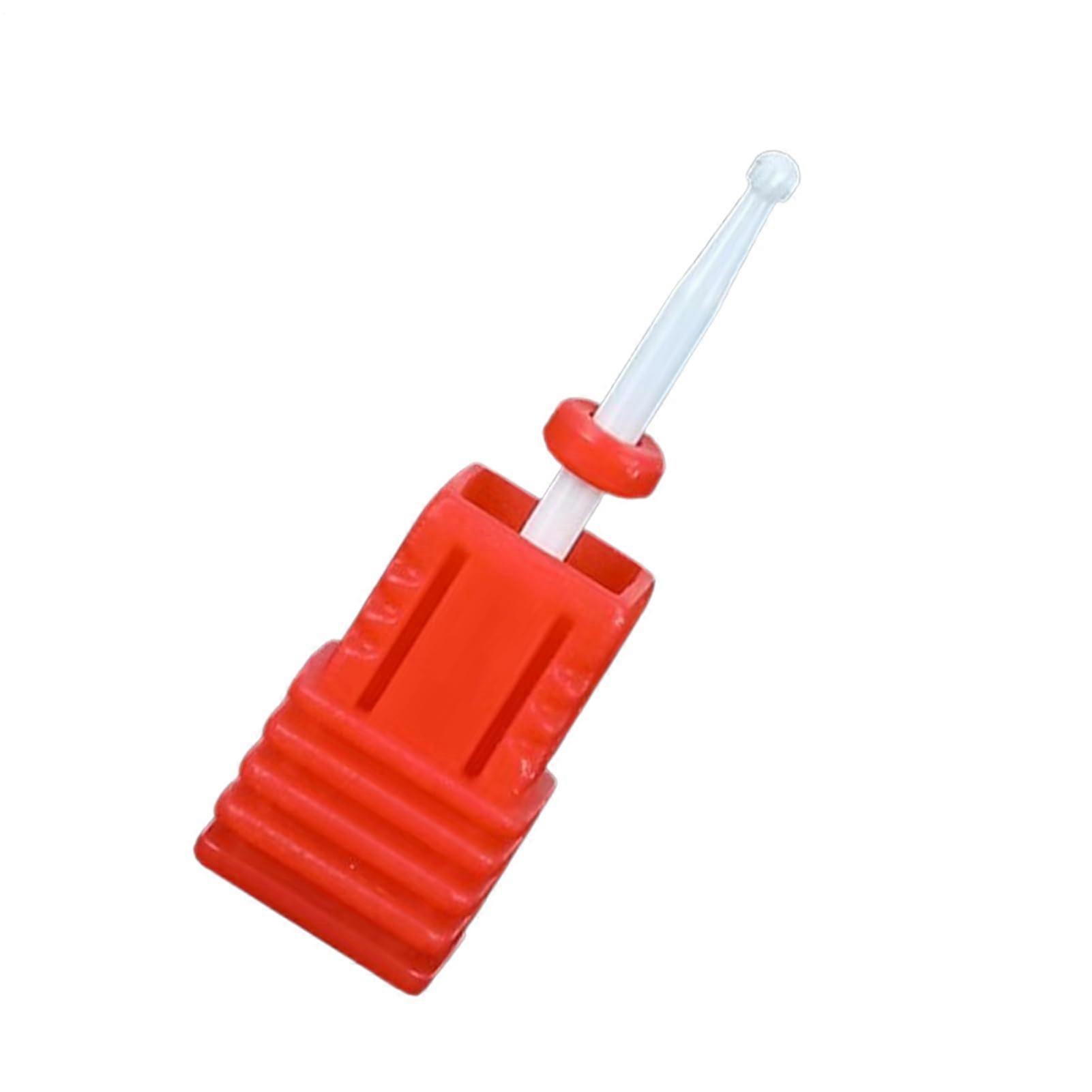 Ceramic Nail Drill Bits Set for Precise Cuticle Cleaning, MultiGrit Design, Easy Sanitize Storage