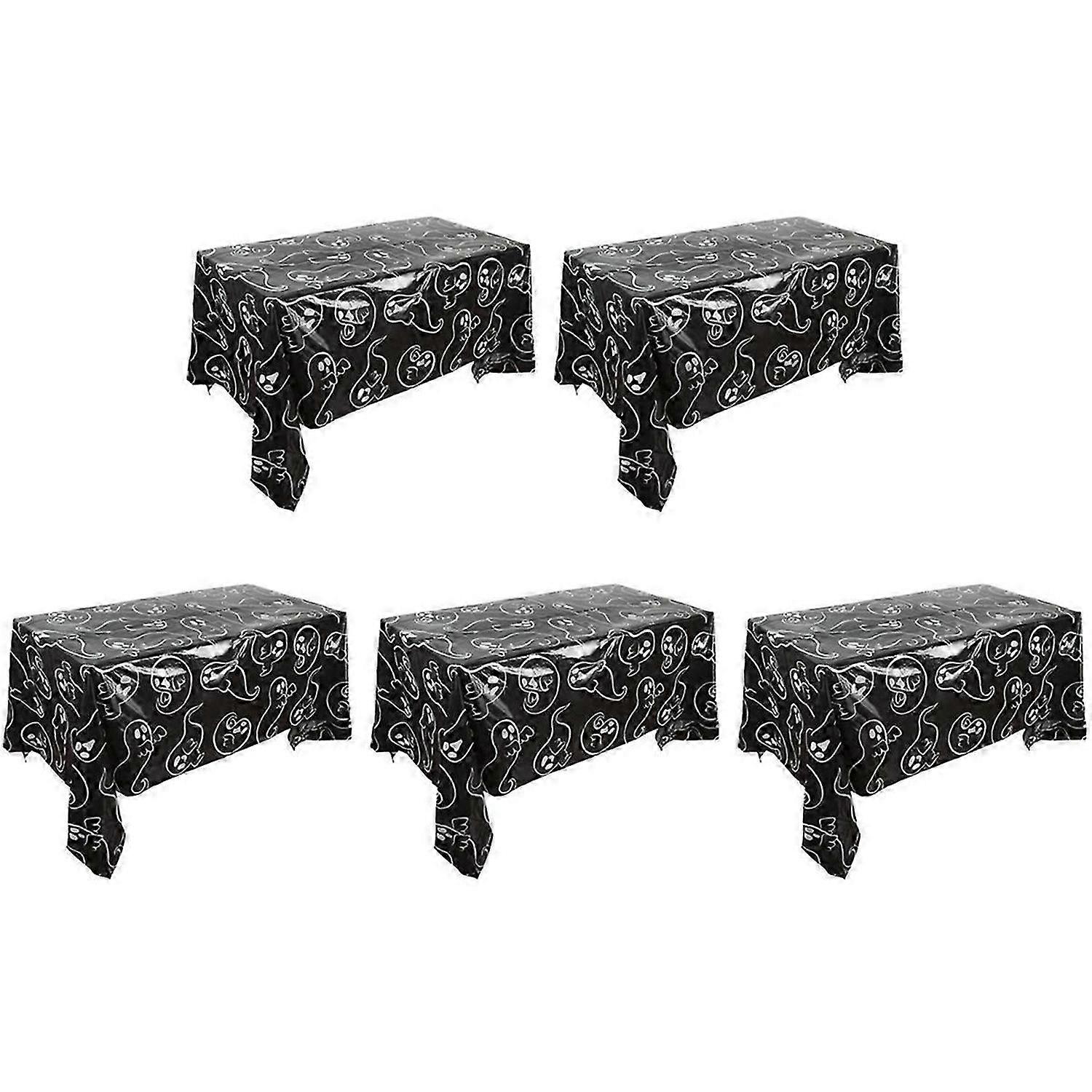 Halloween Placemat Ghost Table Runner Cobweb Tablecloth C