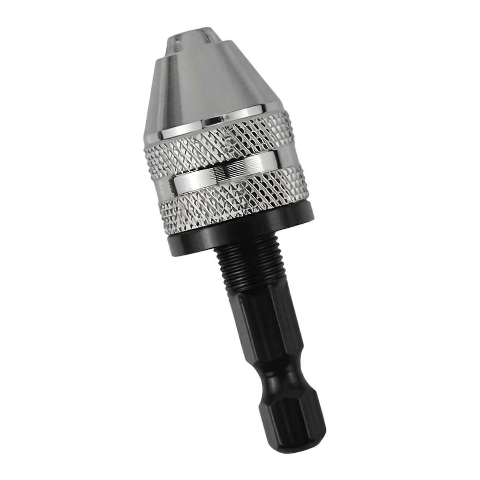 Keyless Drill Collets Chuck Conversion Tool Keyless Conversion Chuck Adapter 1/4Inch Shank Drill Bit  5