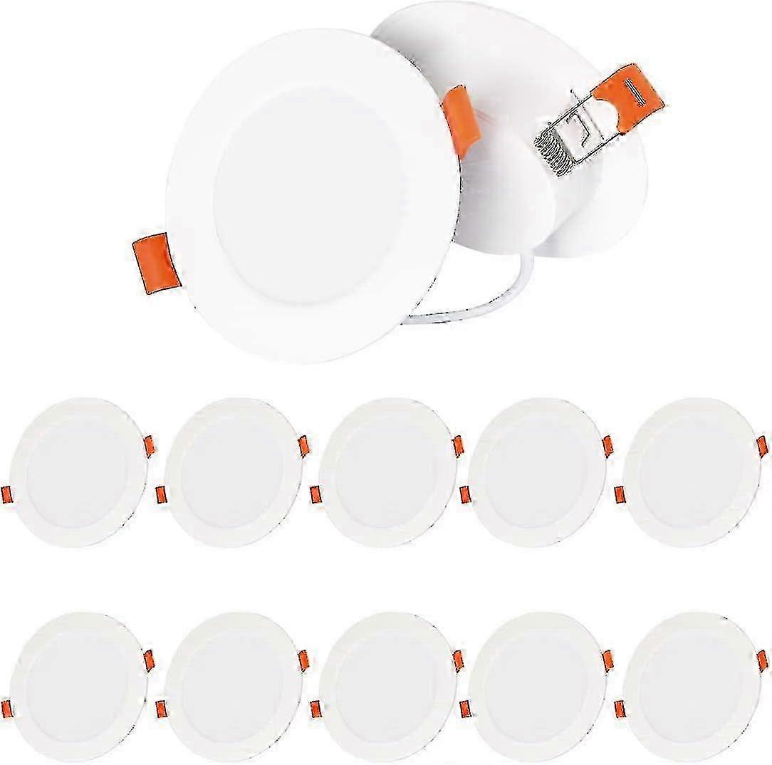10 Pack 5W LED Downlight Recessed Ceiling Light Cool White compatible with Soffit Kitchen