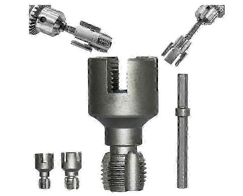 Internal & External Pipe Threading Tool - Dual-Purpose Pipe Thread Cutter for Plumbing