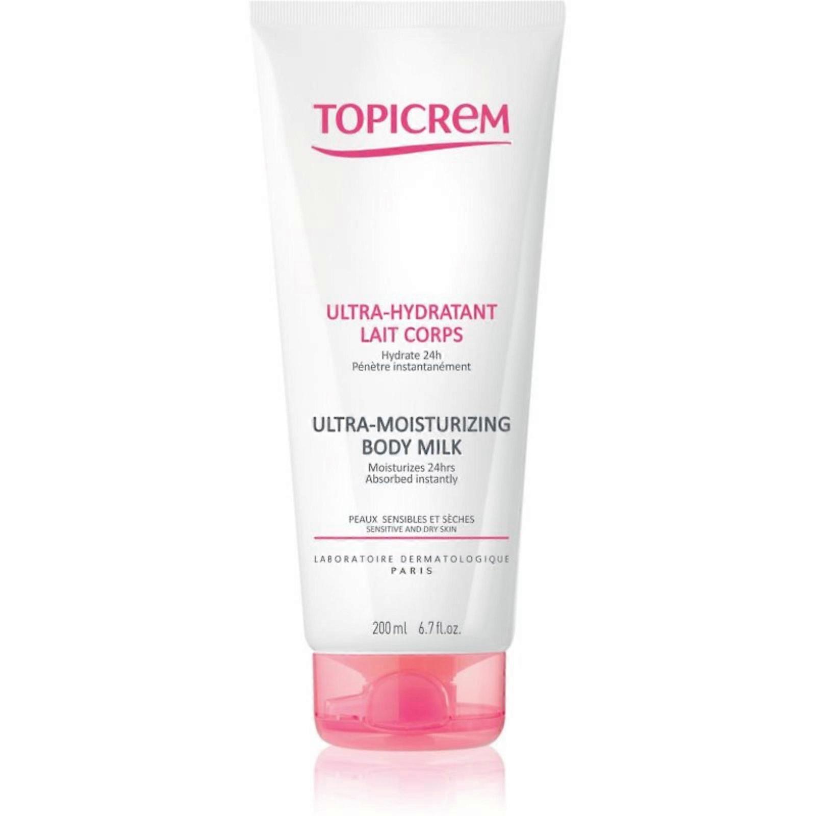 Hydratační tělové mléko Topicrem 200 ml