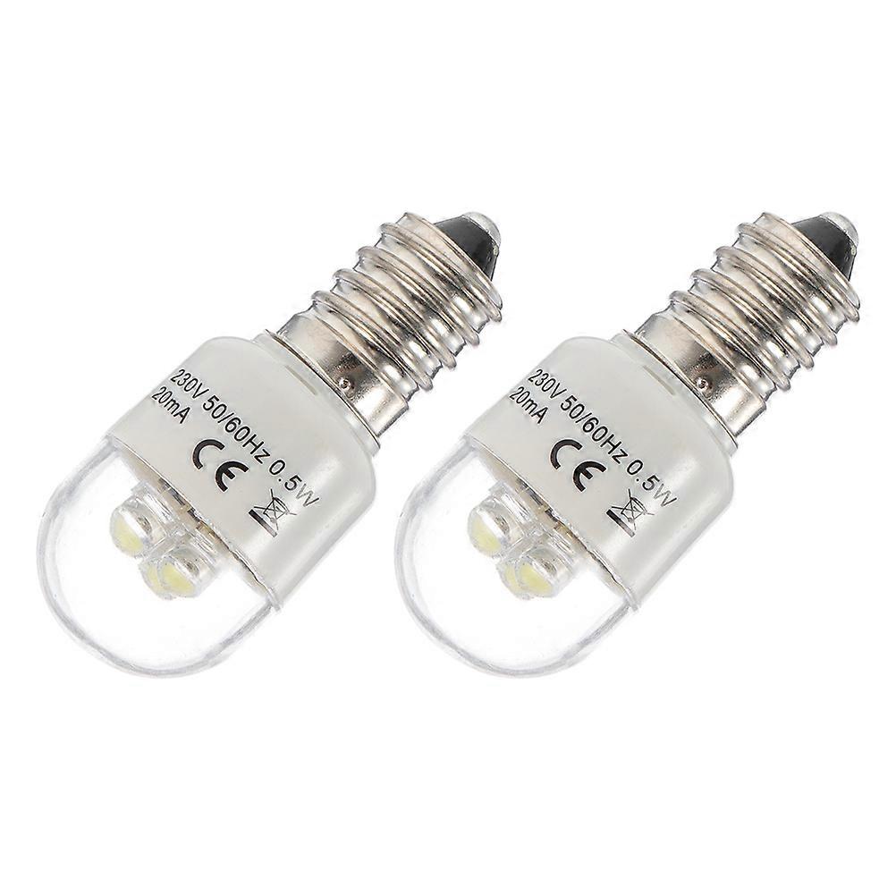 LED Cold Light Bulb Sewing Machine Light Bulbs for Illumination 2Pcs Replacement