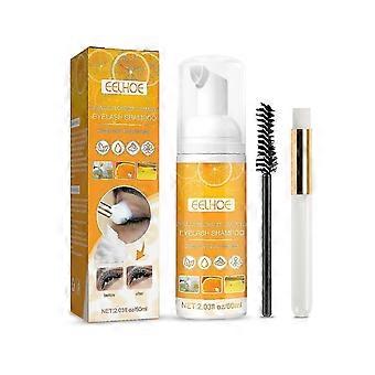Qian Vc Extensión de Pestañas Limpieza Mousse Pestañas Limpieza de Ojos Injerto Pestañas Burbuja Líquido Limpiador