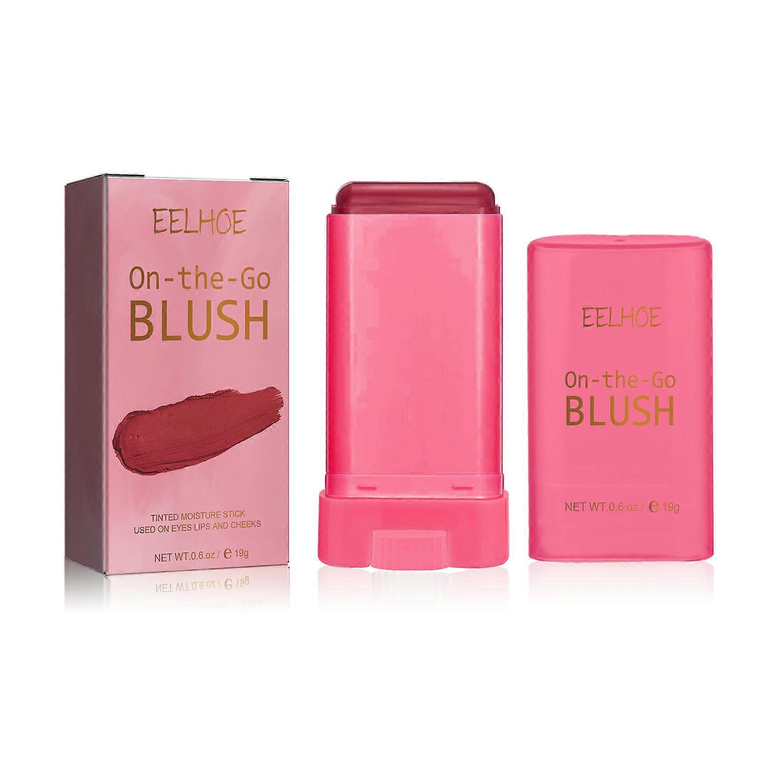 2pcs Blush Stick, Waterproof, Lightweight, Multi-Functional for Natural Makeup