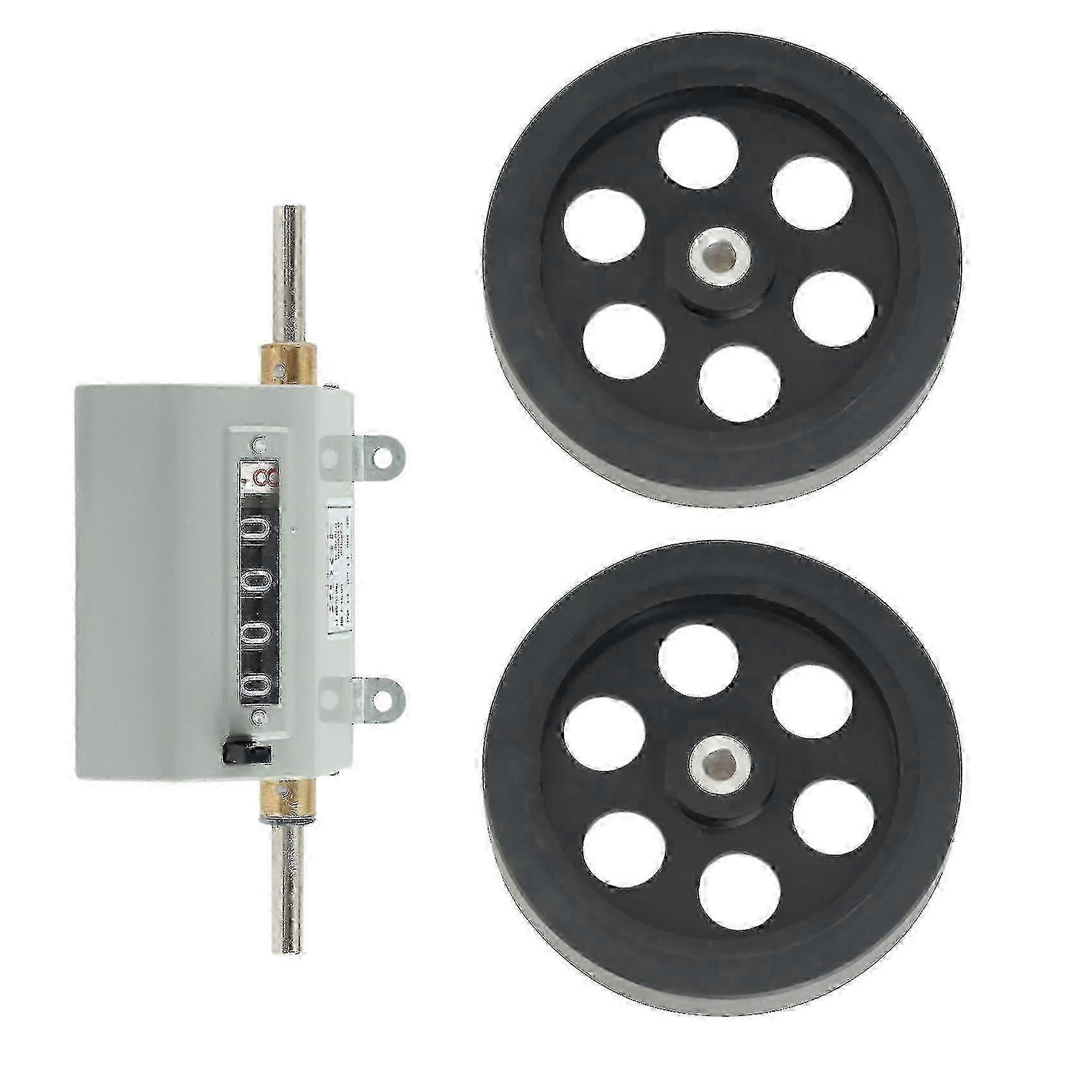 Robust Dual-Wheel Fabric Length Counter