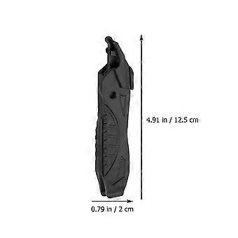 Pince à boucle de vélo pour réparation rapide, à utiliser avec une tige de pneu en plastique noire