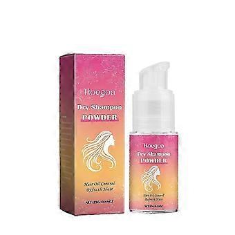 Hoegoa No-Wash Hair Powder for Oil Control and Fluffy Volume, Refreshing Formula That Is Not Dry or Astringent, Lazy Person Friendly