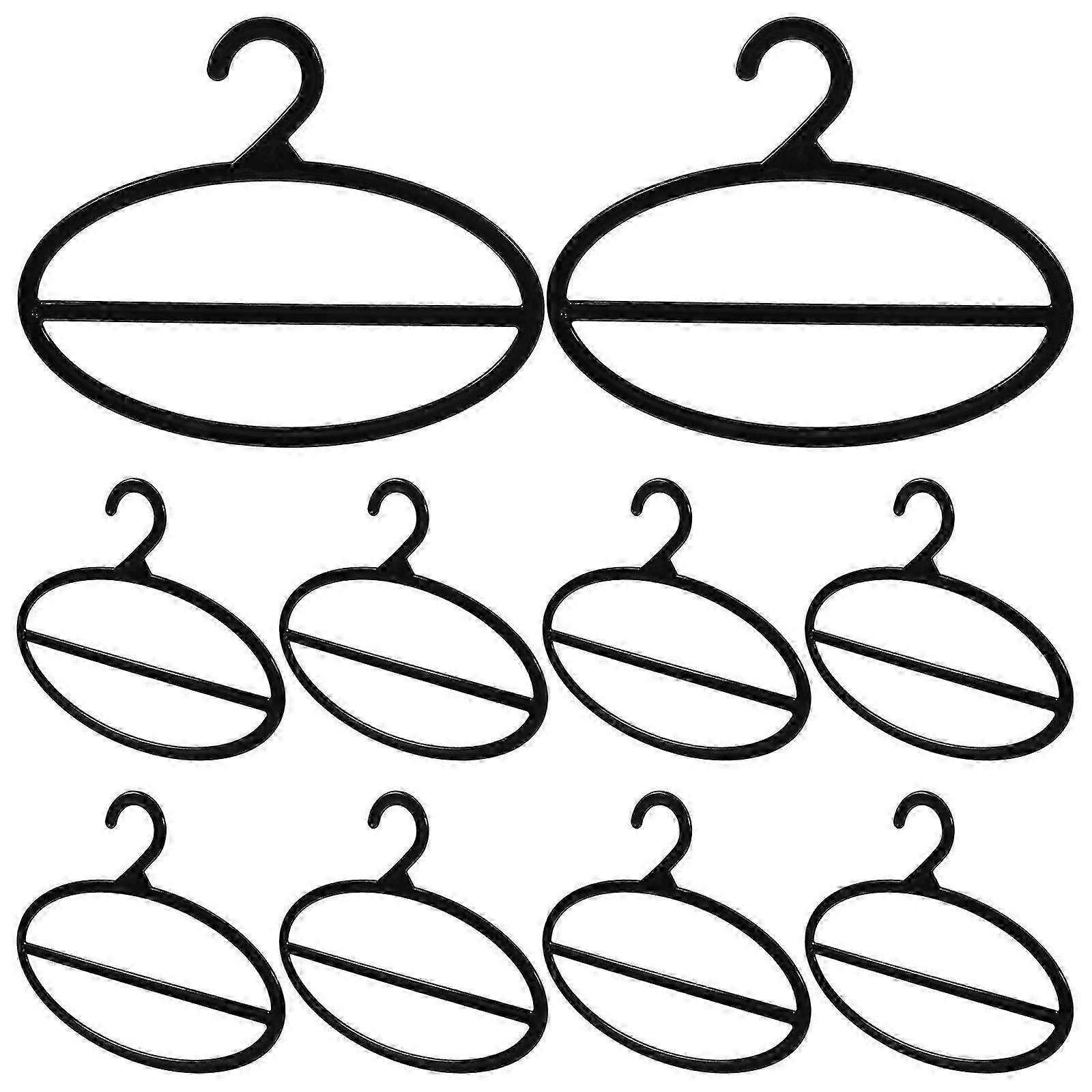 Multi-Functional Scarf Holder Rotating Scarf Hanger Plastic 10Pcs