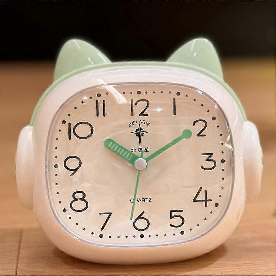 Cute Silent LED Alarm Clock