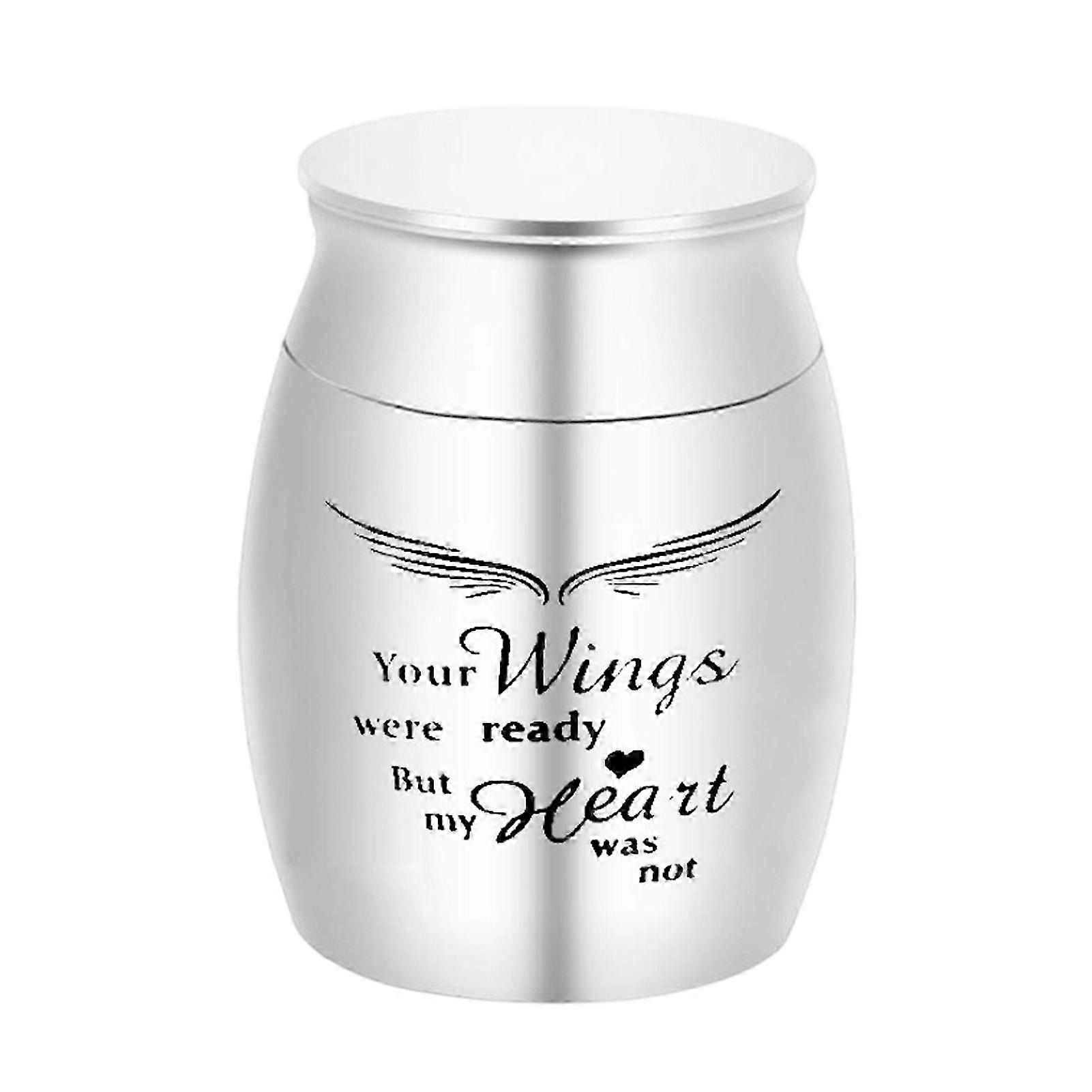 Aluminum Mini Pet Urn Secure Compact